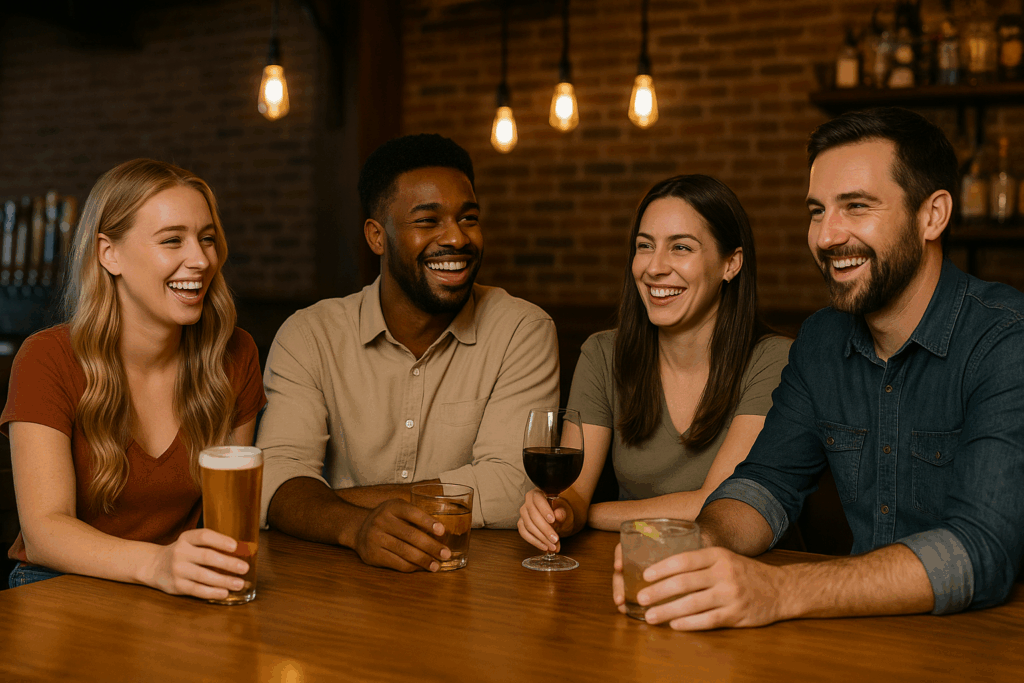 New Moon Bar & Grill By L & V ENTERPRISES INC Bar