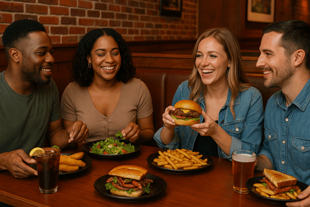 New Moon Bar & Grill By L & V ENTERPRISES INC Eats